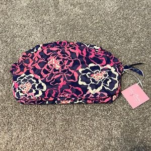 Vera Bradley NWT Large Ruffle Cosmetic Bag